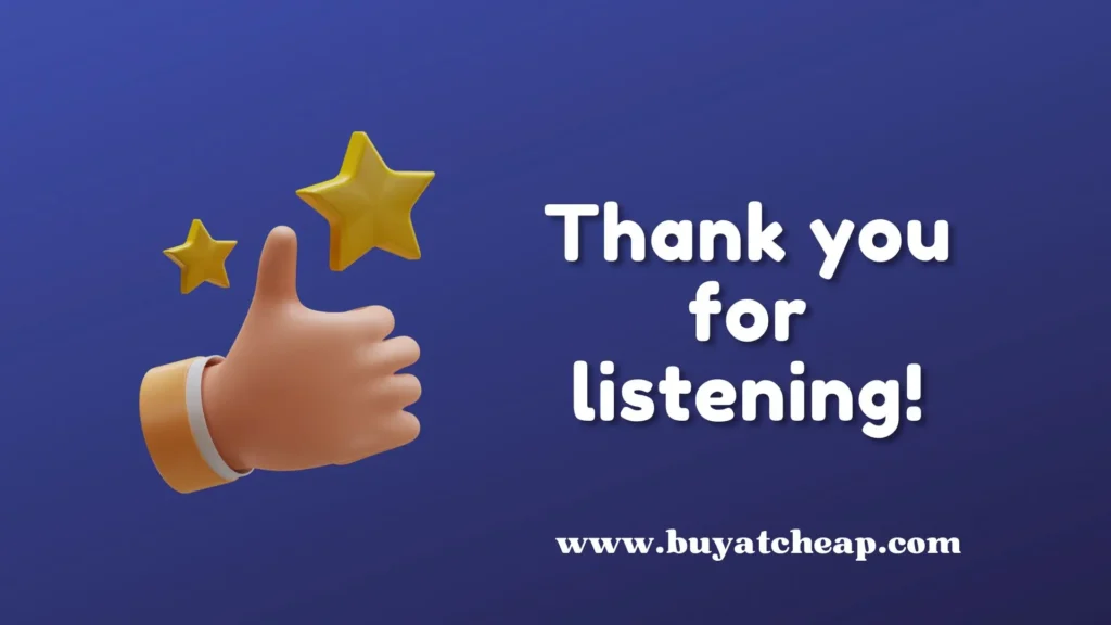 thanku for listing